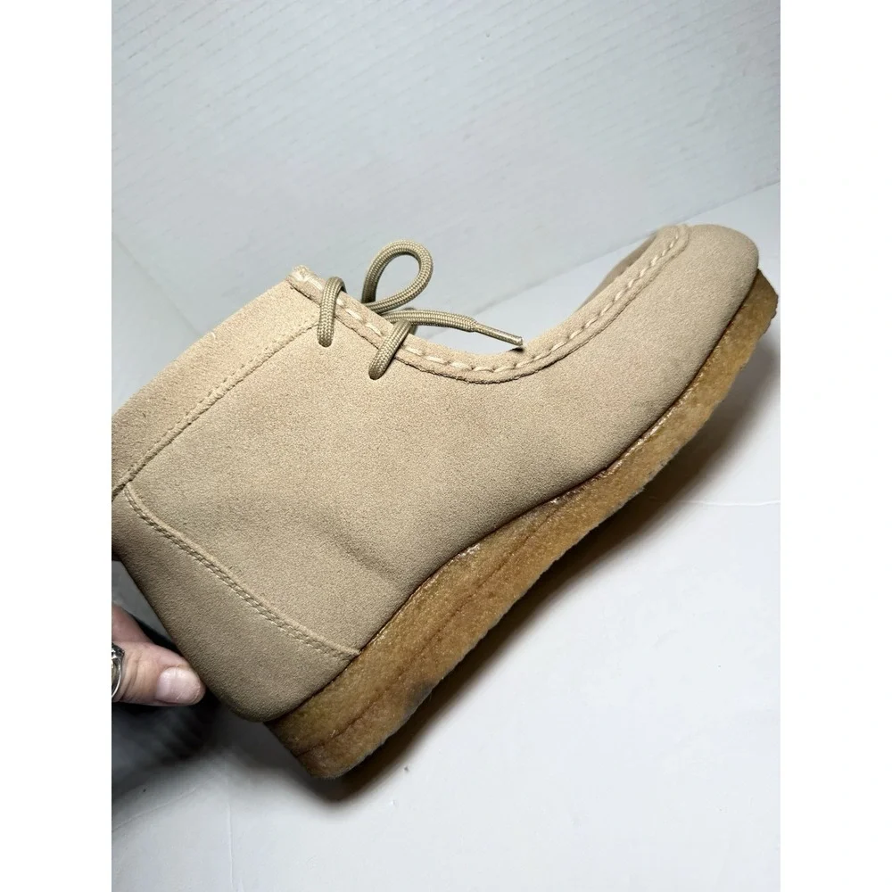 Roper Chukka Desert Boots Tan Suede Lace-Up Comfort Casual Men's Sz 7.5